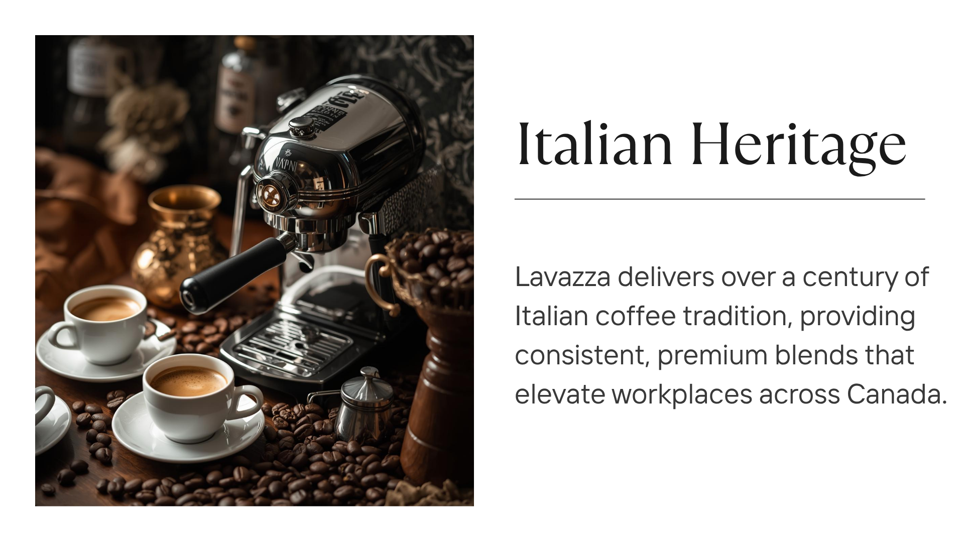 History and Background of Lavazza Coffee – Sustainable Coffee Solutions