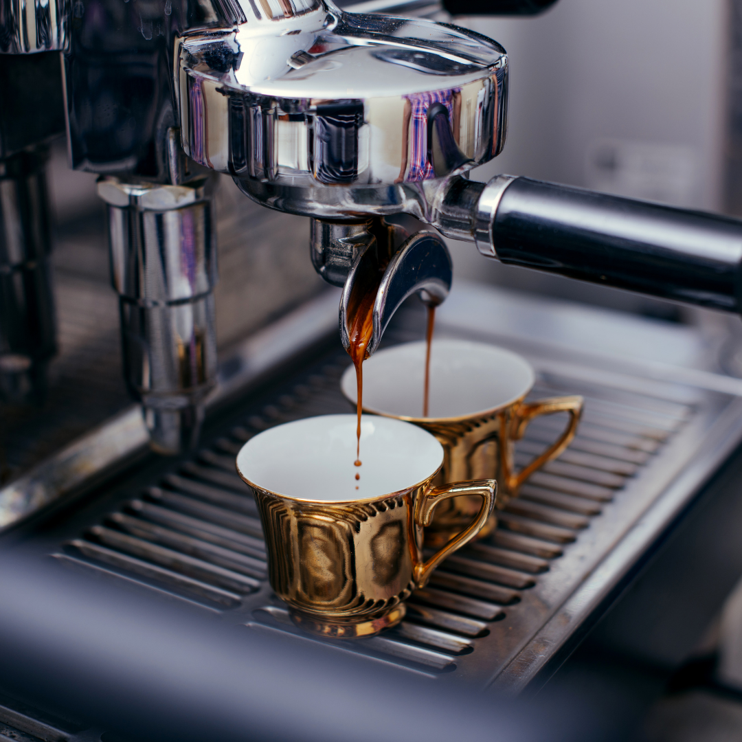 Coffee Service Around the World espresso bar setup